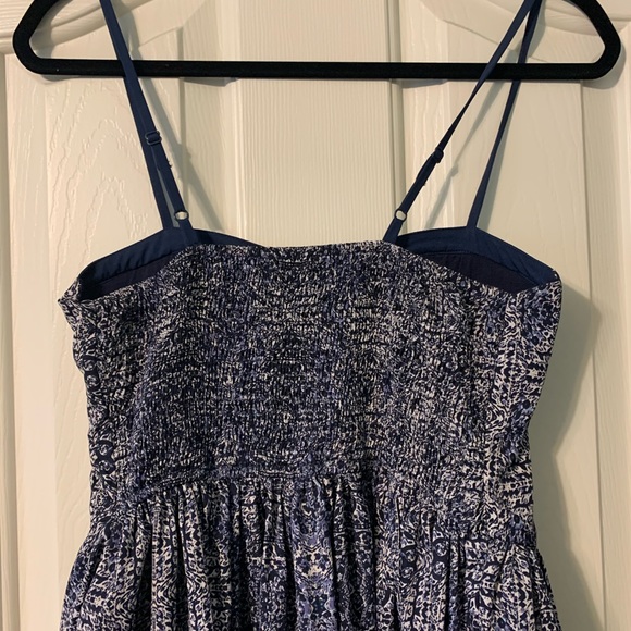 navy patterned sun dress - Picture 6 of 7